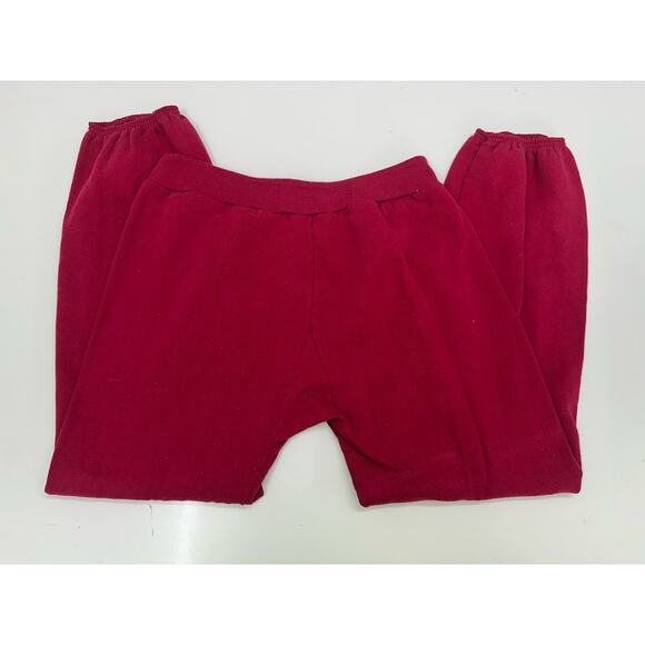 Sportswear Mens Sweatpants Size Large 38-40 Red Drawstring USA Made Vintage - Picture 5 of 10